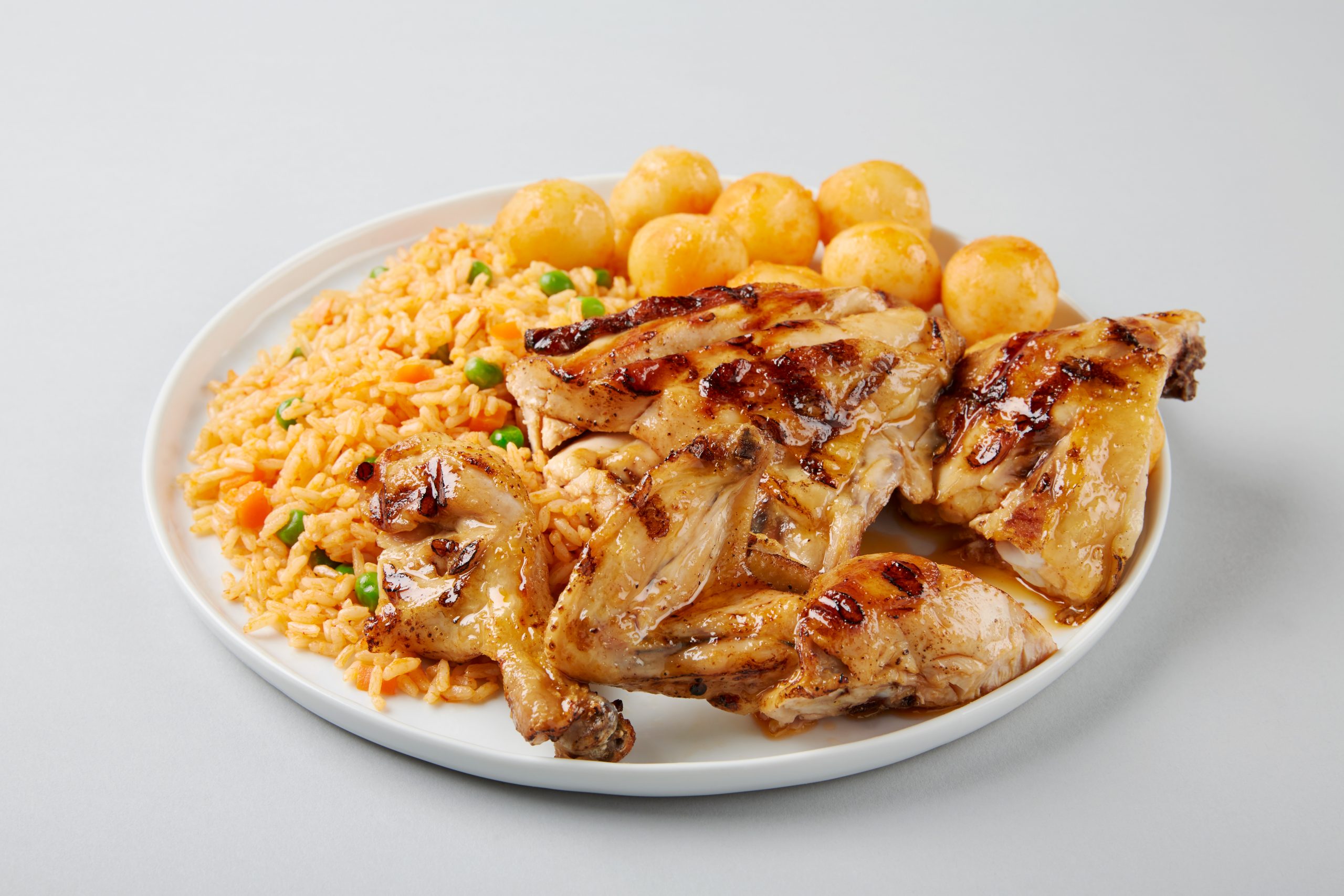 Half Grilled Chicken Meal